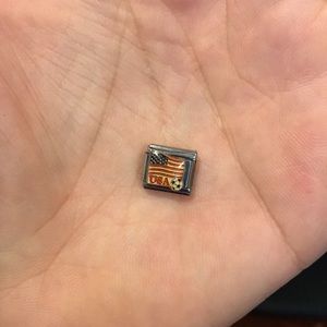 Italian Charm Bracelet USA Soccer Charm 🇺🇸